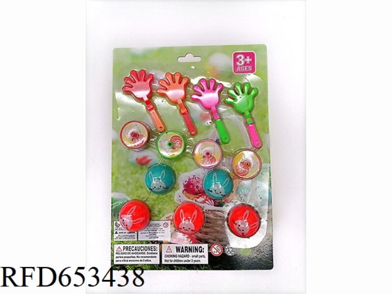 EASTER SUCTION BOARD, TEN STYLES, THIRTEEN PIECES SET