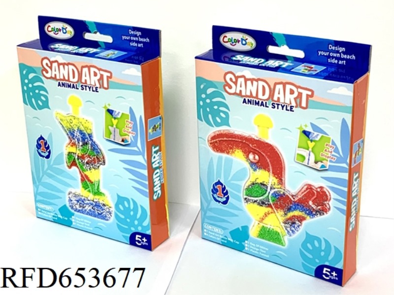DIY COLORED SAND ART