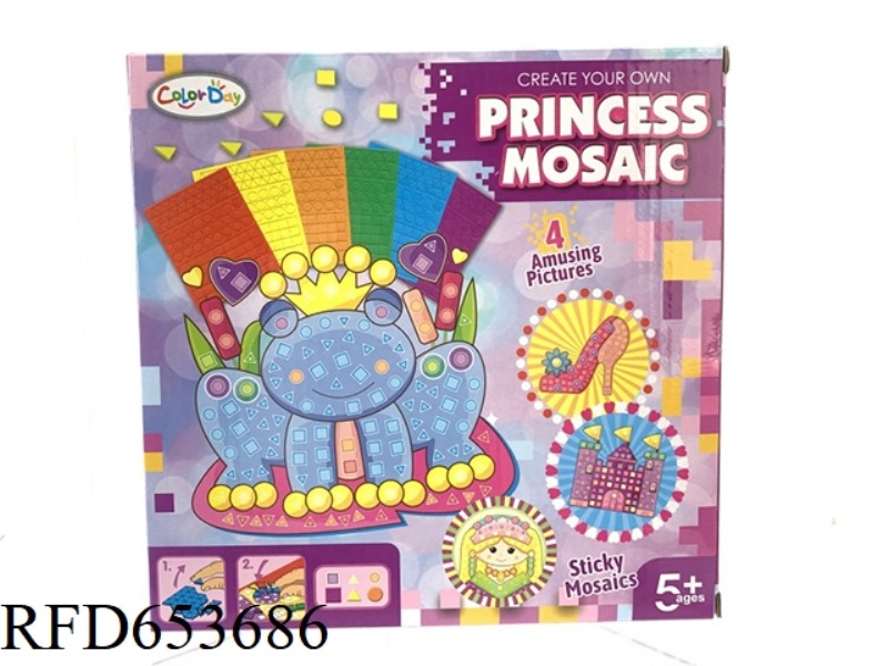 MOSAIC DIGITAL PASTE CREATIVE - PRINCESS SERIES