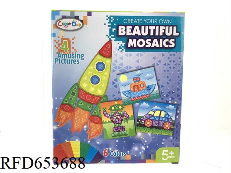 MOSAIC DIGITAL PASTE CREATIVE - BOYS SERIES