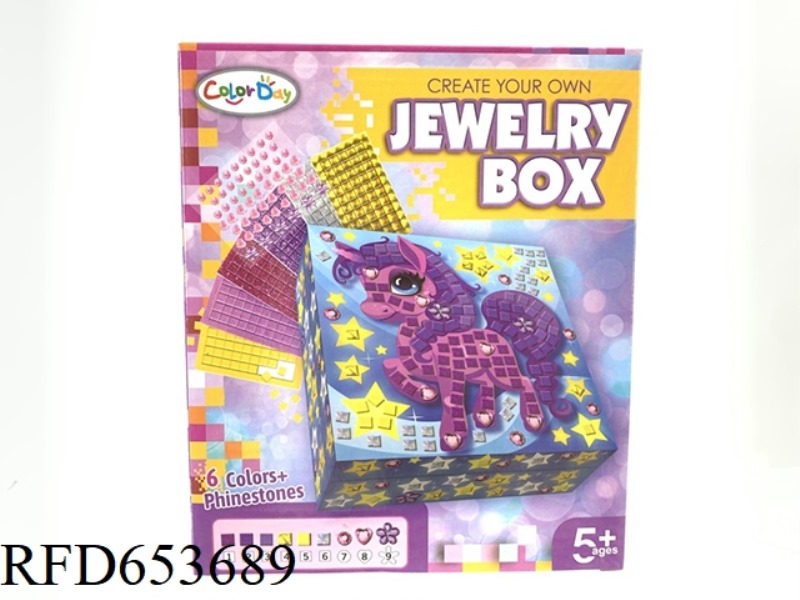 MOSAIC DIGITAL PASTE CREATIVE - PONY JEWELRY BOX