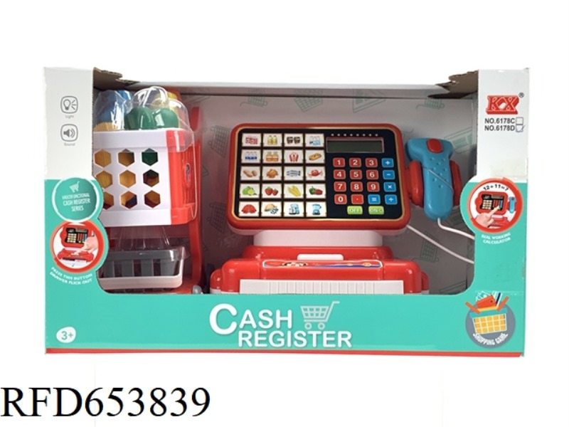 CASH REGISTER+SHOPPING CART