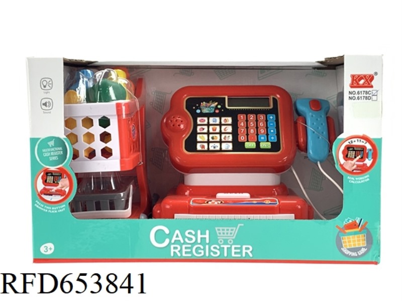CASH REGISTER+SHOPPING CART