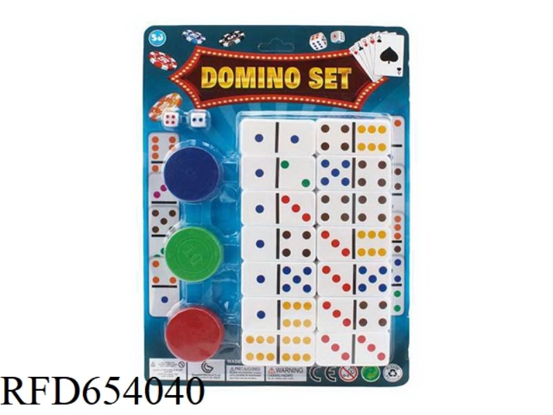 DOMINO+CHIPS+DICE