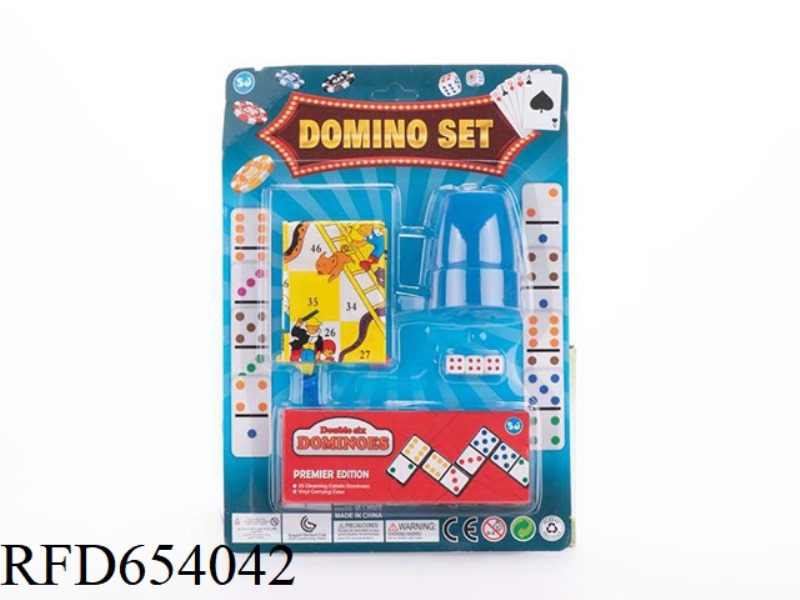 DOMINO+SNAKE CHESS+CUP