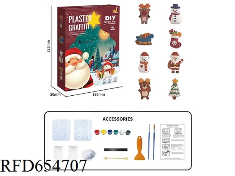 DIY PAINTED CHRISTMAS