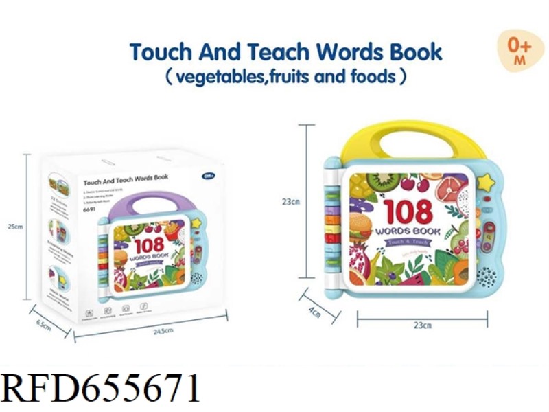 FOOD ENGLISH POINT READING (ENGLISH ENLIGHTENMENT 108 WORDS)