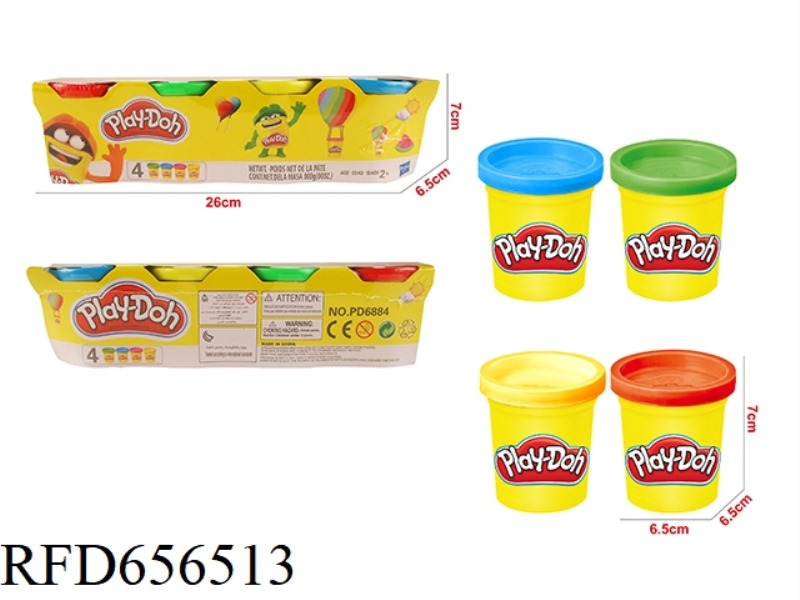COLORED CLAY 4 CANNED