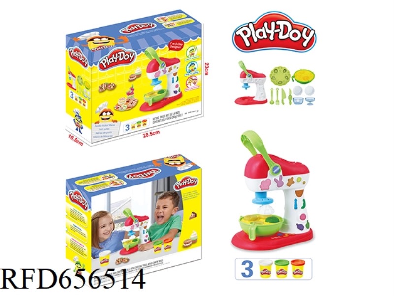 COLORED MUD ICE PRESS SET