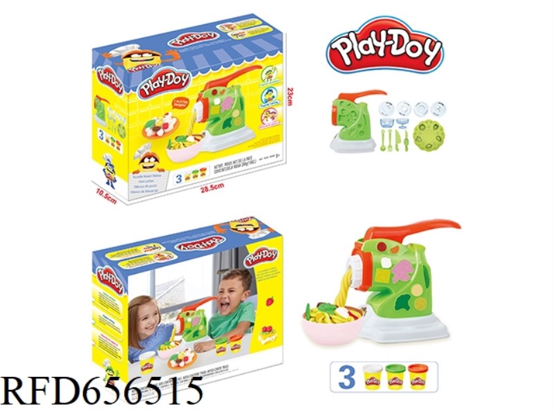 COLOR CLAY NOODLE MAKER SET