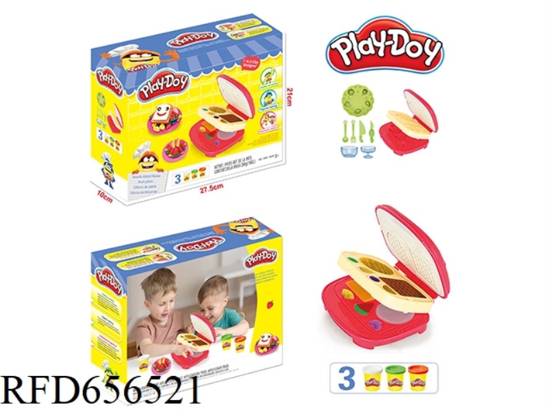 COLOR CLAY TOASTER SET
