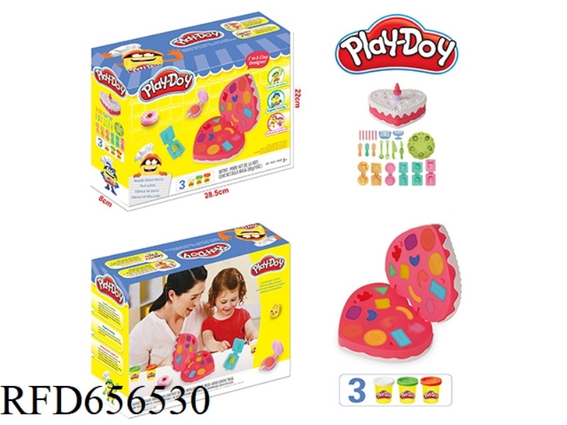 COLORED MUD CAKE SET