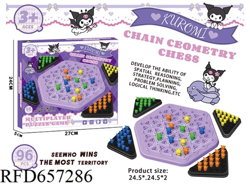 PUZZLE CHAIN GEOMETRY. - KOUROMI