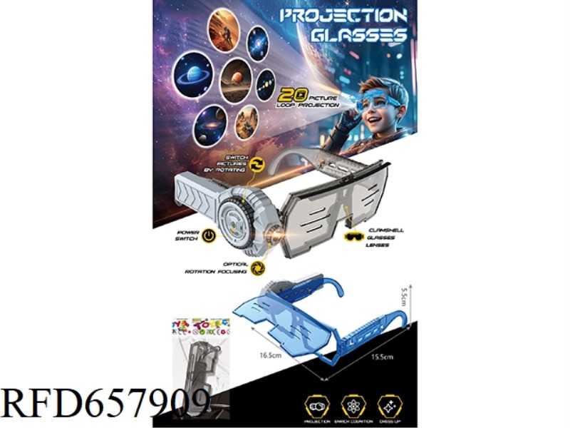 CHILDREN'S FLIP PROJECTION GLASSES (20 IMAGES)