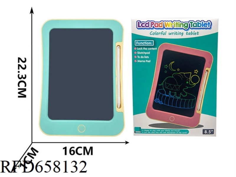 SMALL COLOR LCD WRITING PAD (8.5 