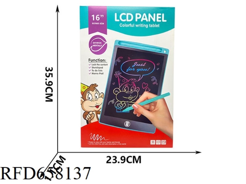 LCD WRITING PAD 16 INCHES