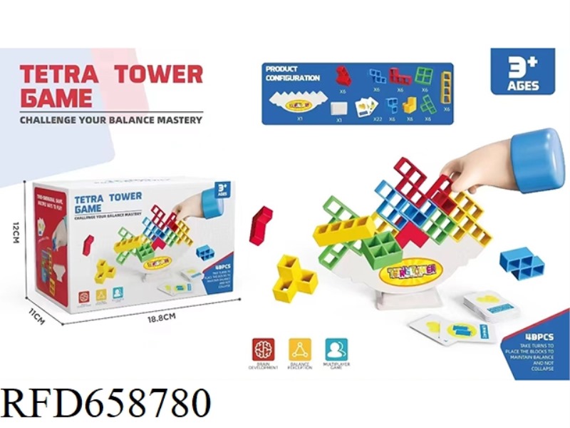BALANCE BLOCK JENGA 48PCS