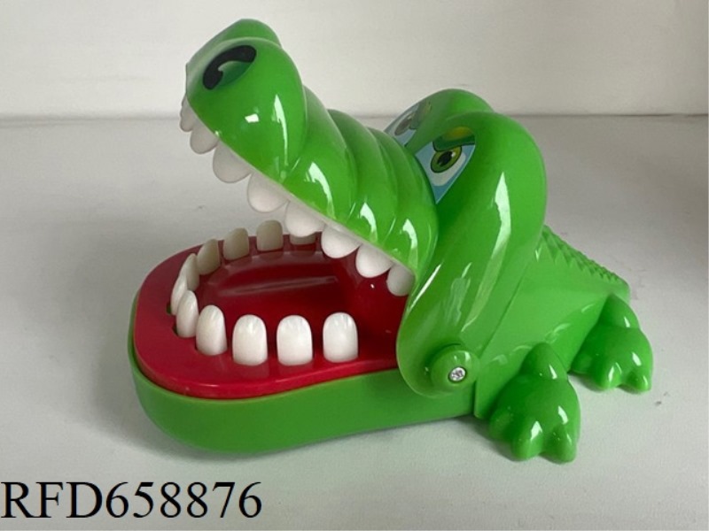 HAND GNAWING CROCODILE
