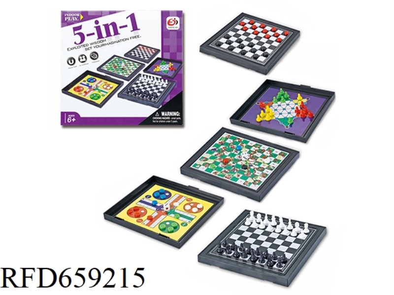 5-IN-1 CHESSBOARD
