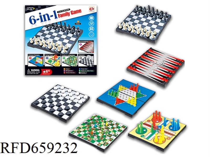 SIX IN ONE BOARD