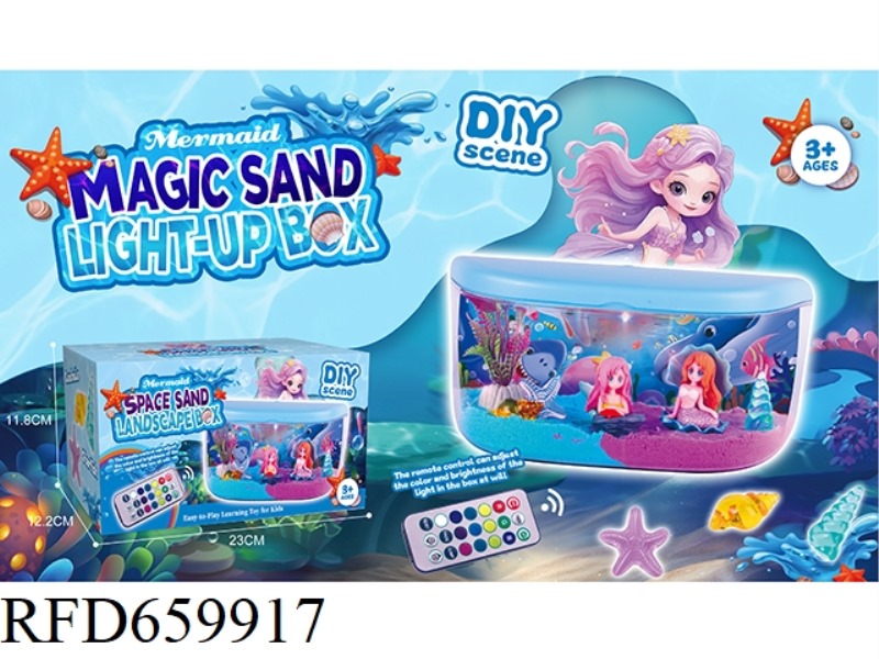 MERMAID SPACE SAND LIGHT BOX