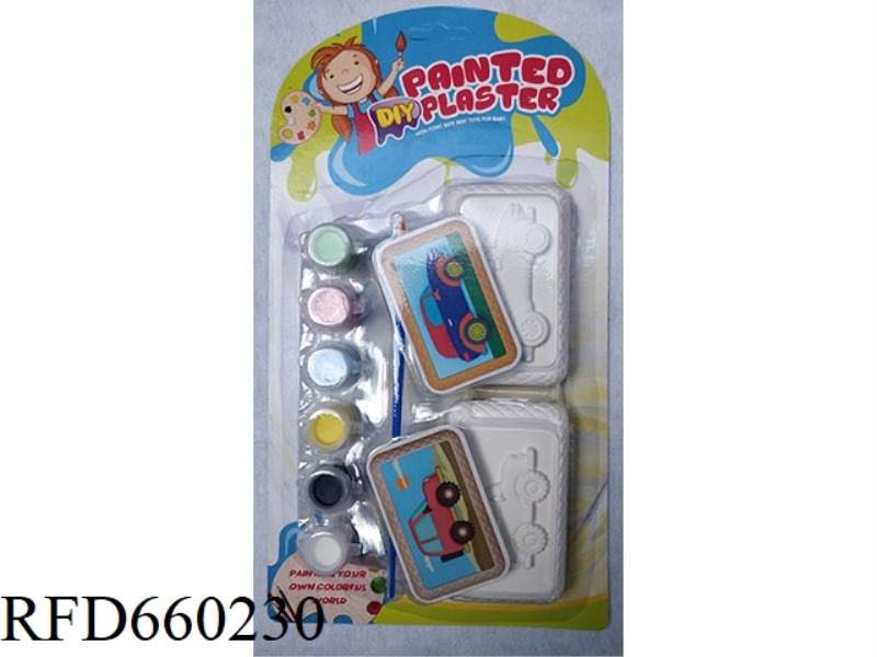 PLASTER PAINTING CARS