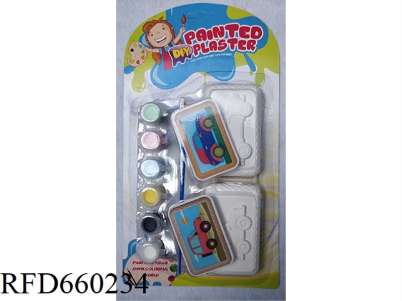 PLASTER PAINTING CARS