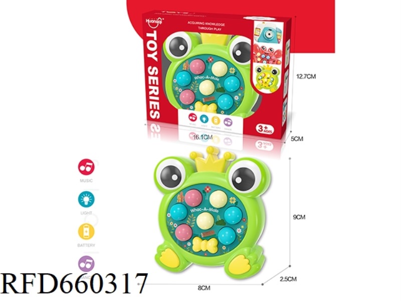 THE FROG WHACK-A-MOLE