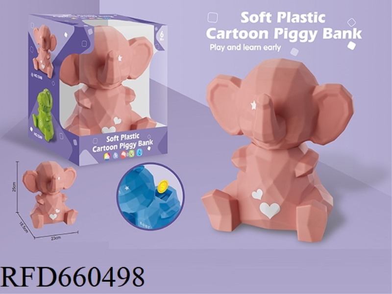 ELEPHANTS DISPLAY PIGGY BANKS