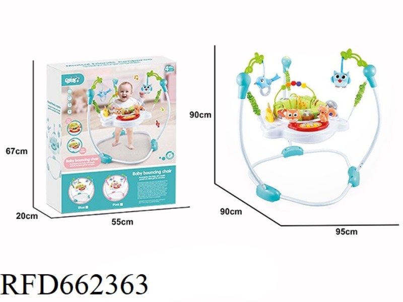 BLUE BABY JUMPING CHAIR
