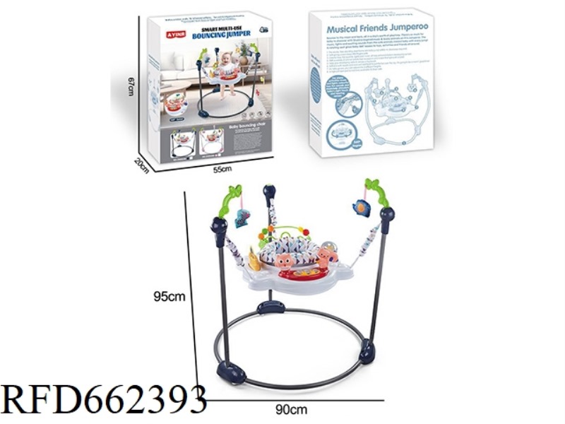BLUE BABY JUMPING CHAIR