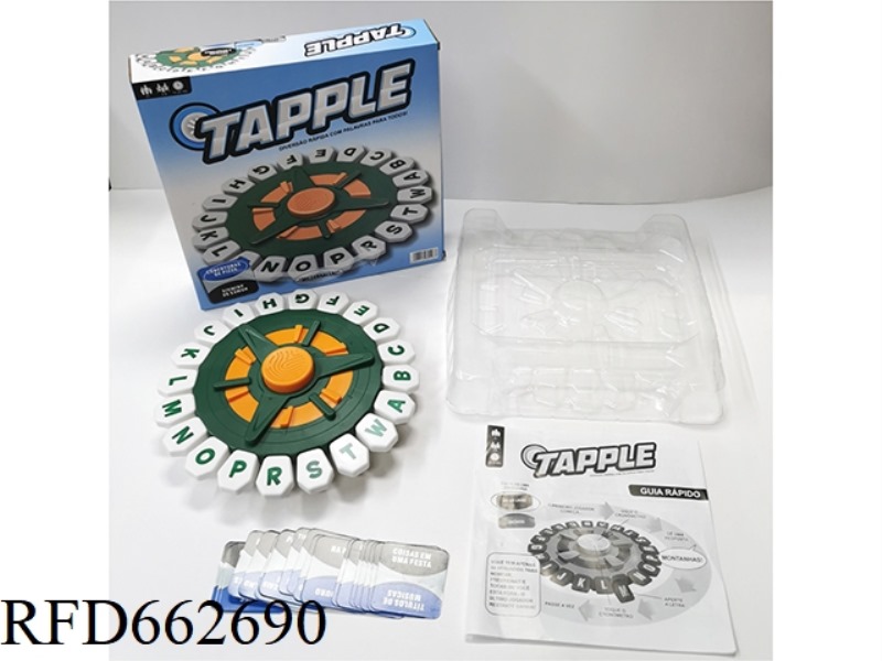 PORTUGUESE TAPPLE CRAZY ALPHABET GAME