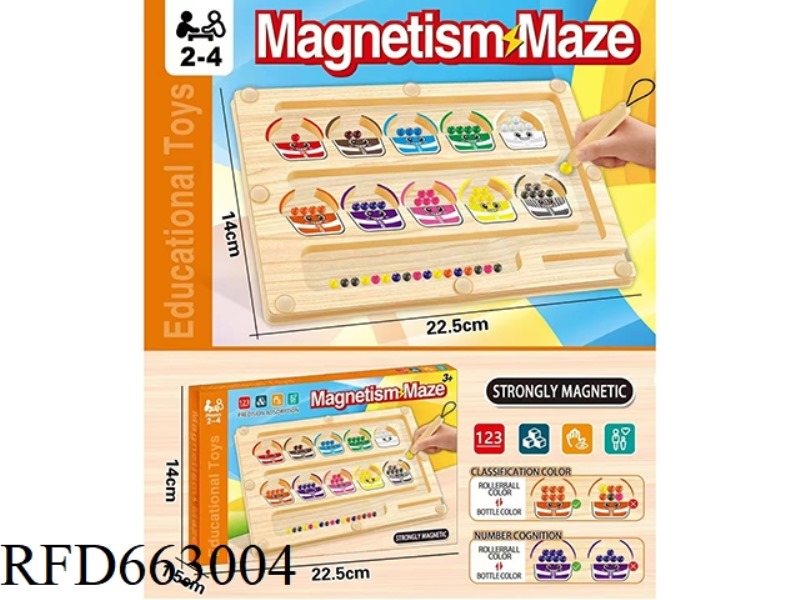PUZZLE MAGNETIC BEAD MAZE