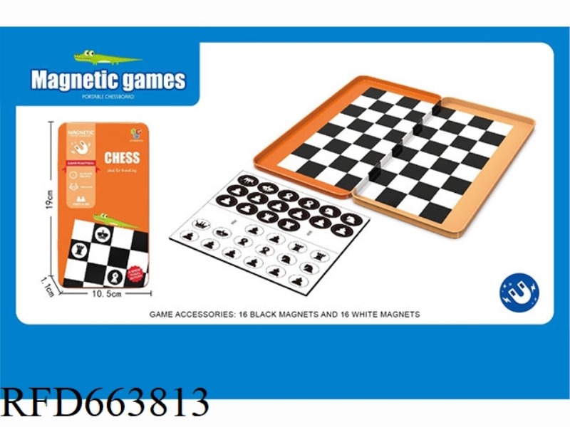 CHESS (MAGNETIC IRON BOX)