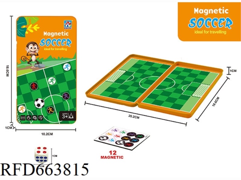 MAGNETIC FOOTBALL FIELD GAME