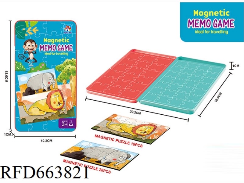 MAGNET ANIMAL PUZZLE