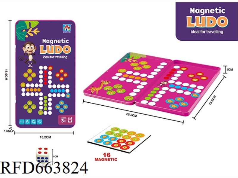 MAGNETIC TREASURE ROAD CHESS