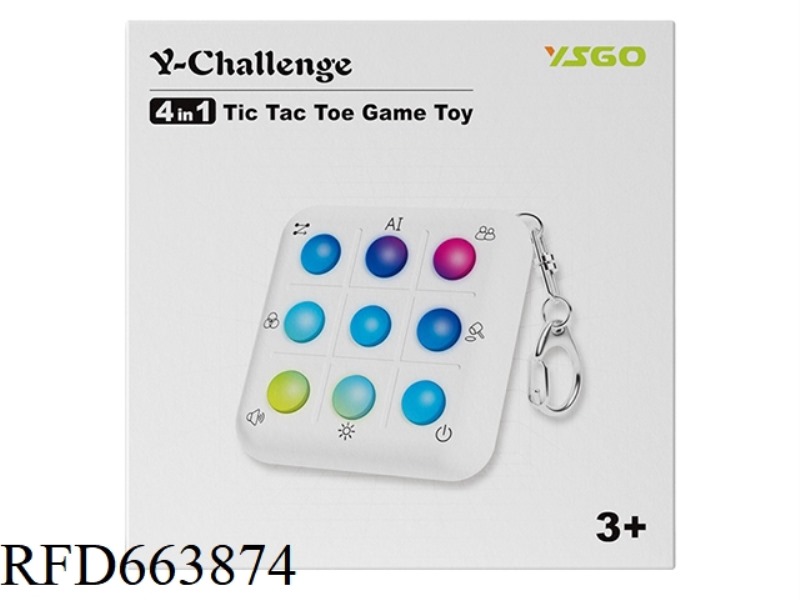 ENGLISH POCKET TIC-TAC-TOE