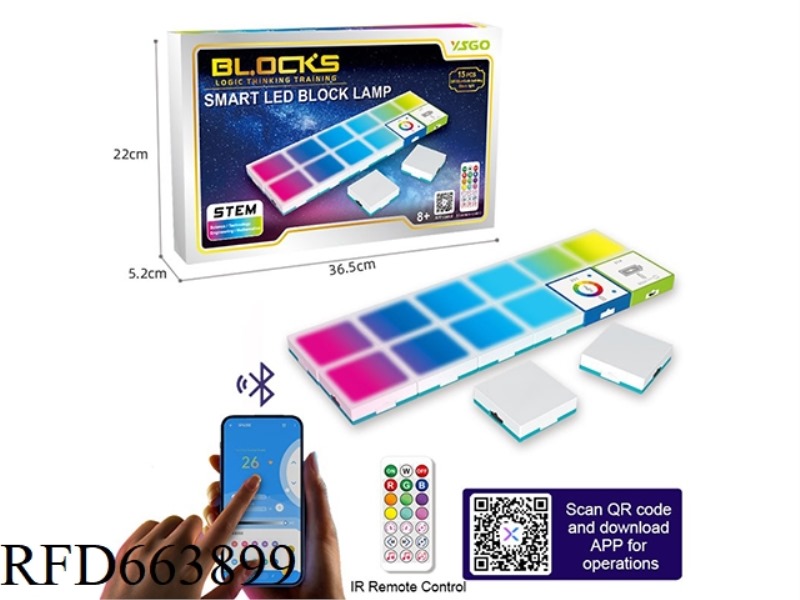 LOGIC BUILDING BLOCKS - MAGIC LIGHT SET (15PCS)