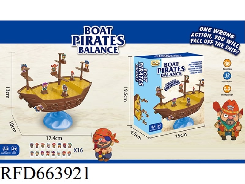 BALANCE THE PIRATE SHIP