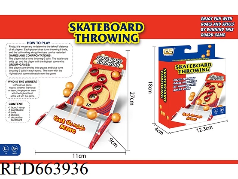SKATE THROW