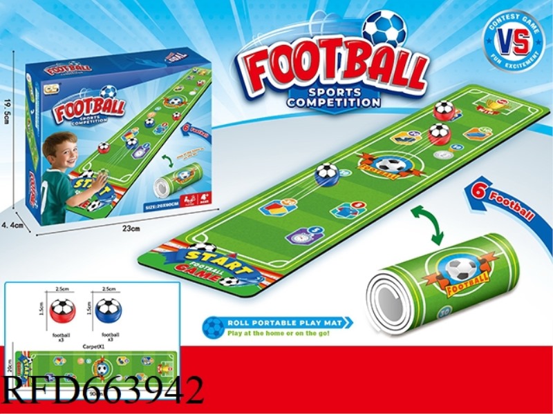 FOOTBALL MATCH RUG