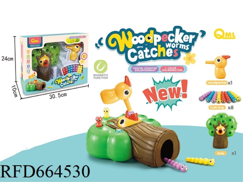 MAGNETIC INSECT CATCHING GAME