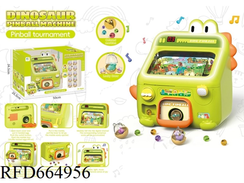 PINBALL MACHINE (GREEN)