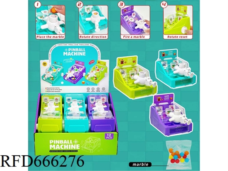 PINBALL GAME MACHINE (12PCS)