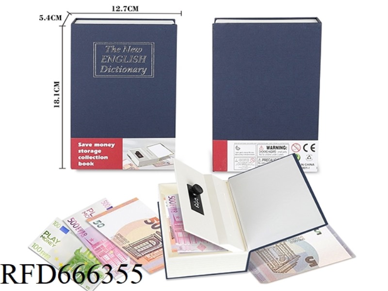 ENGLISH DICTIONARY WALLET - BLUE