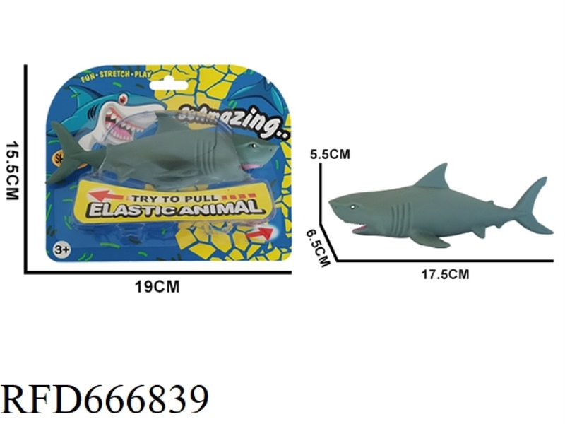 SHARK PINCHING MUSIC (LIGHT CLAY FILLED)