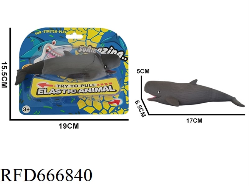 WHALE PINCHING MUSIC (LIGHT CLAY FILLED)