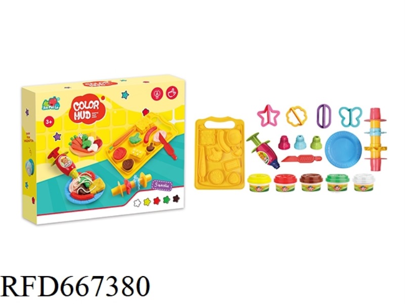 COLORED CLAY SET