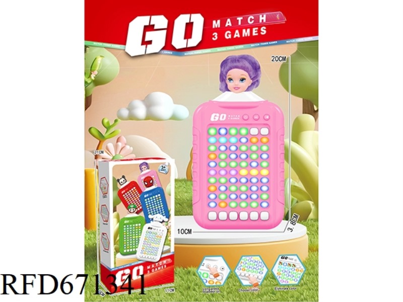 MATCH-3 GAME CONSOLE (BARBIE)